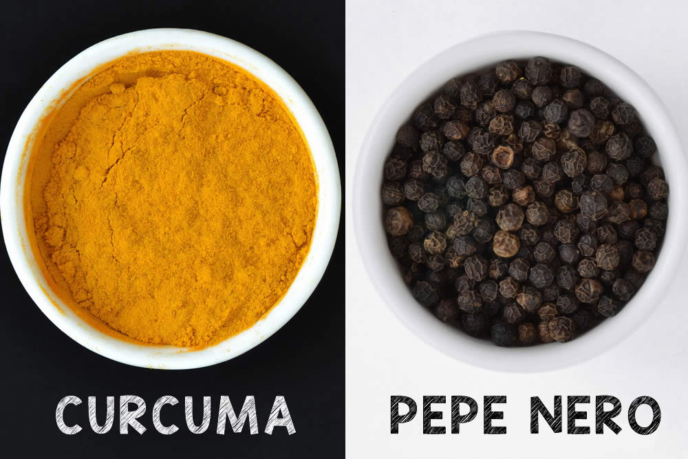 Curcumina e Piperina