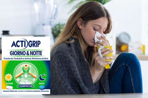 Recensione del Farmaco Actigrip giorno e notte: A Cosa Serve? Quando Fa bene? Quando Fa Male? Per Cosa si Usa? Dosi e Uso Corretto delle Compresse Giorno e Notte contro Raffreddore e Influenza. Foglio Illustrativo, Controindicazioni, Effetti Collaterali