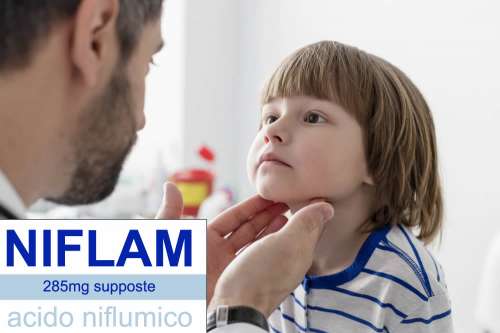 Recensione del Farmaco Niflam Supposte Bambini: Quando Fa bene? Quando Fa Male? Per Cosa si Usa? Dosi e Uso Corretto dell'Acido Niflumico contro Dolore, Febbre e Infiammazione. Foglio Illustrativo Spiegato, Controindicazioni ed Effetti Collaterali